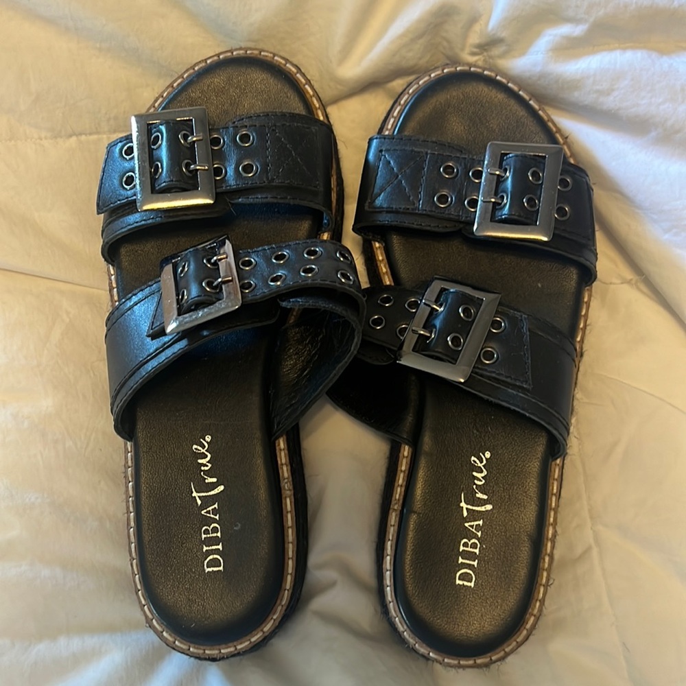DIBATrue platform shoes, worn once, super comfortable